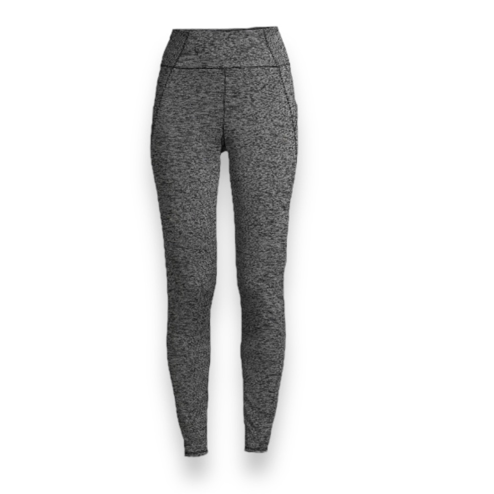 Cuddle Duds - base layer "plush warmth" Heather grey leggings XS